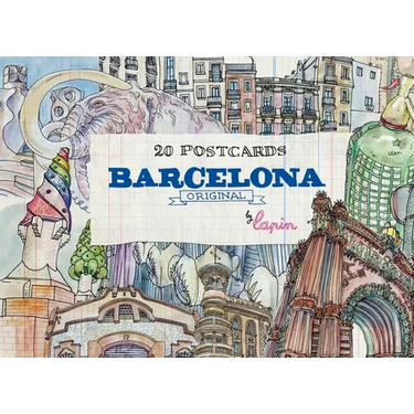 Barcelona - Original: 20 Postcards