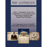 Allen V. Galveston Truck Line Corporation U.S. Supreme Court Transcript of Record with Supporting Pleadings