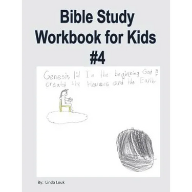 Bible Study Workbook for Kids #4