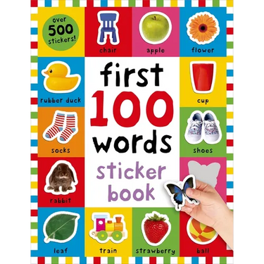 First 100 Stickers: Words: Over 500 Stickers