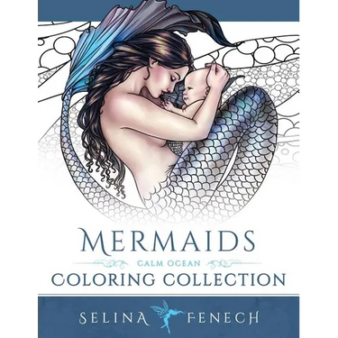 Mermaids - Calm Ocean Coloring Collection