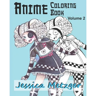 Anime Coloring Book: Volume 2