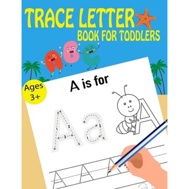 Letter Trace Books For Toddlers