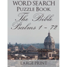 Word Search Puzzle Book The Bible Psalms 1-72: Rome