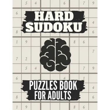 Hard Sudoku Puzzles Book For Adults: Medium To Hard sudoku Puzzles books, Sudoku Brain Game, Sudoku Puzzles With Solutions , Sudoku Puzzles For Adults