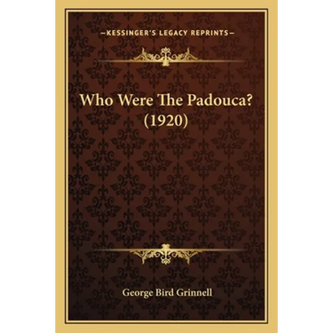 Who Were The Padouca? (1920)