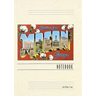 Vintage Lined Notebook Greetings from Macon