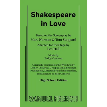 Shakespeare in Love (High School Edition)