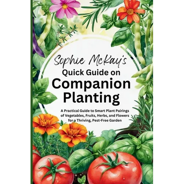Sophie McKay's Quick Guide on Companion Planting: A Practical Guide to Smart Plant Pairings of Vegetables, Fruits, Herbs, and Flowers for a Thriving,