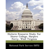 Historic Resource Study for Storer College, Harpers Ferry, West Virginia