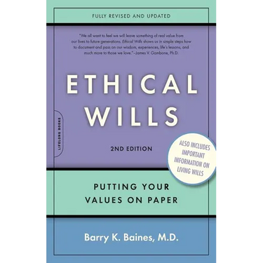 Ethical Wills: Putting Your Values on Paper