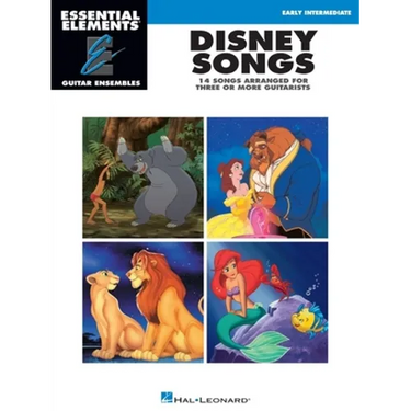 Disney Songs: Essential Elements Guitar Ensembles Early Intermediate Level