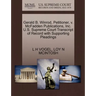 Gerald B. Winrod, Petitioner, V. McFadden Publications, Inc. U.S. Supreme Court Transcript of Record with Supporting Pleadings