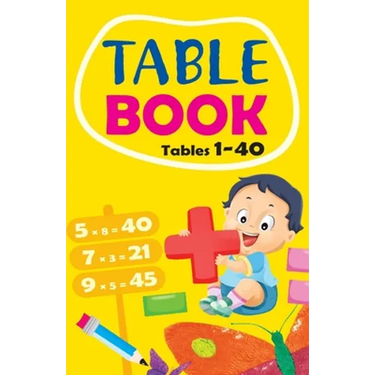 Table Book: Tables 1 to 40