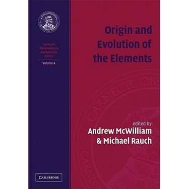 Origin and Evolution of the Elements