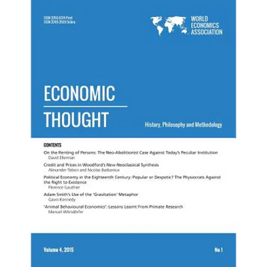 Economic Thought, Vol 4, No 1, 2015