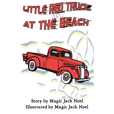 Little Red Truck at the Beach