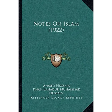 Notes On Islam (1922)