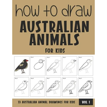 How to Draw Australian Animals for Kids