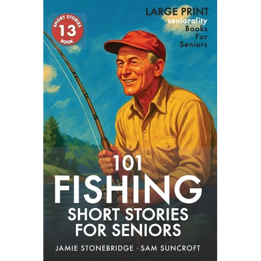 101 Fishing Short Stories for Seniors: Large Print easy to read book for Seniors with Dementia, Alzheimer's or memory issues