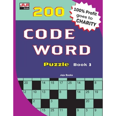 200 CODE WORD Puzzle Book 3