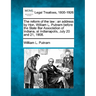 The Reform of the Law: An Address by Hon. William L. Putnam Before the State Bar Association of Indiana, at Indianapolis, July 20 and 21, 190