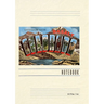 Vintage Lined Notebook Greetings from Basalt