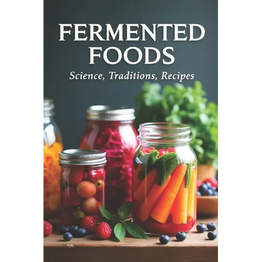 Fermented Foods: Science, Traditions, Recipes: Fermentation Guide for Home and Farms: Making Living Foods and Drinks with 100 Detailed Recipes-From Ki