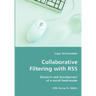 Collaborative Filtering with RSS - Research and development of a social feed-reader