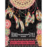 Teen Coloring Book For Girls - Boho Style: Super Cute Zendoodles, Good Vibes, Bohemian Art: Mindfulness Coloring Activity Book For Older Kids And Teen