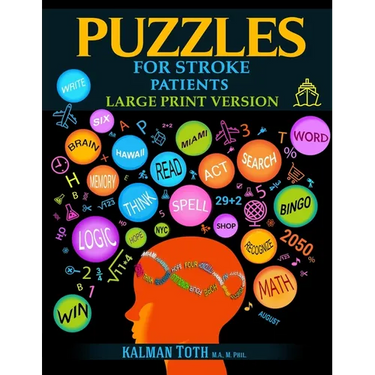 Puzzles for Stroke Patients: Large Print Version
