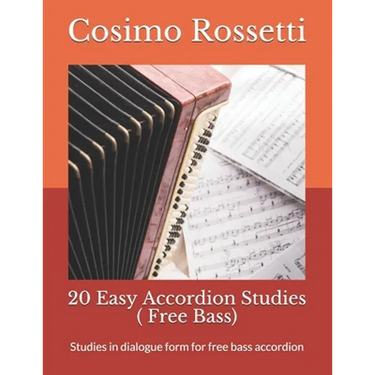 20 Easy Accordion Studies ( Free Bass): Studies in dialogue form for free bass accordion
