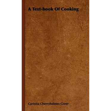 A Text-Book of Cooking