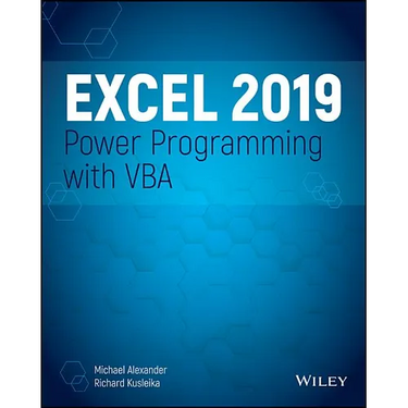 Excel 2019 Power Programming with VBA