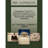 Cooperative Transit Co V. West Penn Electric Co U.S. Supreme Court Transcript of Record with Supporting Pleadings