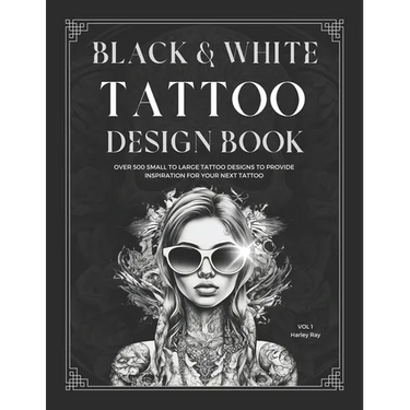 Black and White Tattoo Design Book