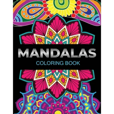 Mandalas coloring book: An Adult Coloring Book with Fun, Easy, and Relaxing Flower Mandalas