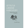 Atticus Greene Haygood: Methodist Bishop, Editor, and Educator