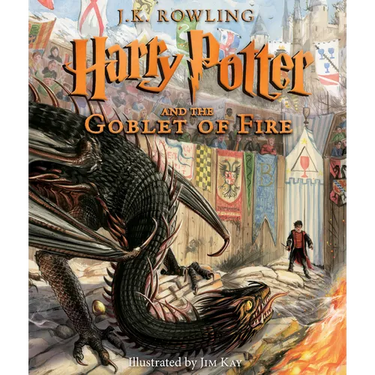 Harry Potter and the Goblet of Fire: The Illustrated Edition (Harry Potter, Book 4)