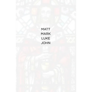 Matt Mark Luke John: The NIV books of Matthew, Mark, Luke and John