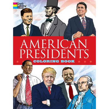 American Presidents Coloring Book
