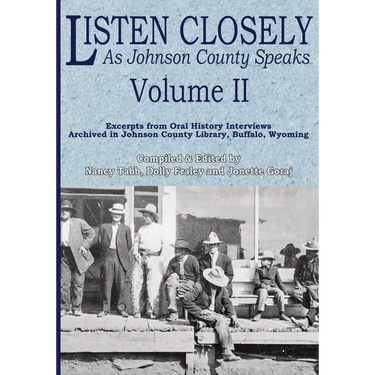 Listen Closely as Johnson County Speaks - Vol. 2