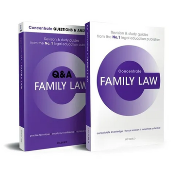 Family Law Revision Concentrate Pack: Law Revision and Study Guide