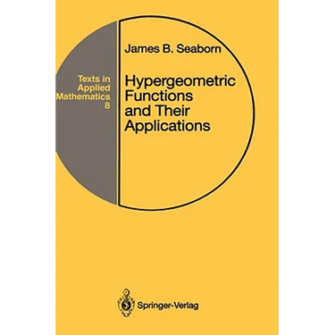 Hypergeometric Functions and Their Applications