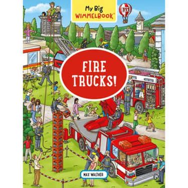 My Big Wimmelbook(r) - Fire Trucks!: A Look-And-Find Book (Kids Tell the Story)