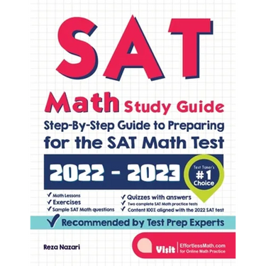 SAT Math Study Guide: Step-By-Step Guide to Preparing for the SAT Math Test