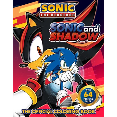 Sonic and Shadow: The Official Coloring Book