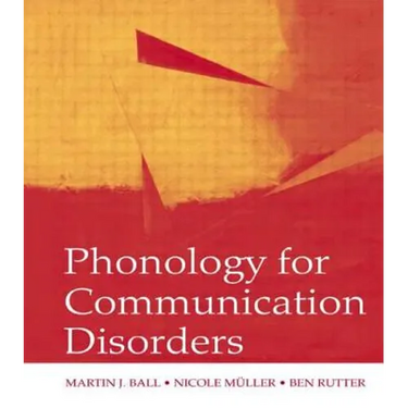 Phonology for Communication Disorders