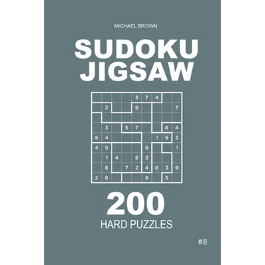 Sudoku Jigsaw - 200 Hard Puzzles 9x9 (Volume 8)