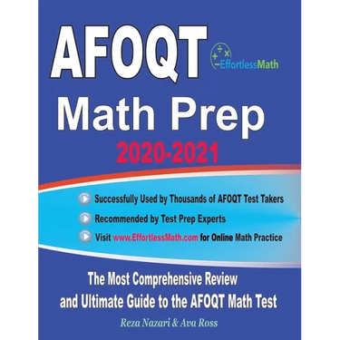 AFOQT Math Prep 2020-2021: The Most Comprehensive Review and Ultimate Guide to the AFOQT Math Test